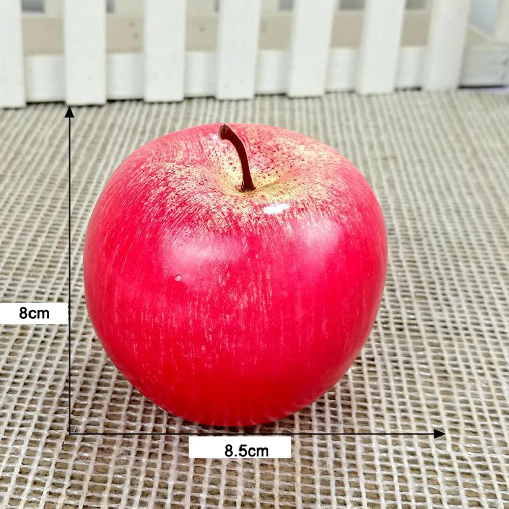 Artificial Fruits Apples For Kitchen Party Home Decor