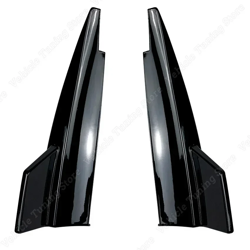 USDGIW Pour Mercedes W117 C117 CLA Classe CLA45 CLA200 CLA220 CLA250 CLA260 AMG 2013-2015 Voiture Pare-Chocs Avant Séparateur Becquet Garniture Diffuseur Pare-Chocs