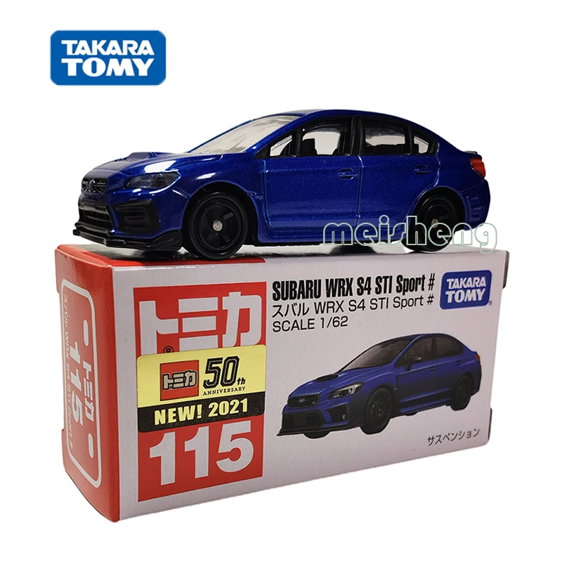 TAKARA TOMY TOMICA Scale 1/65 Toyota Camry Sprots Subaru WRX S4 STI Alloy Diecast Metal Car Model Vehicle Toys Gifts Collections takara tomy tomica scale 1 65 toyota camry sprots subaru wrx s4 sti alloy diecast metal car model vehicle toys gifts collections