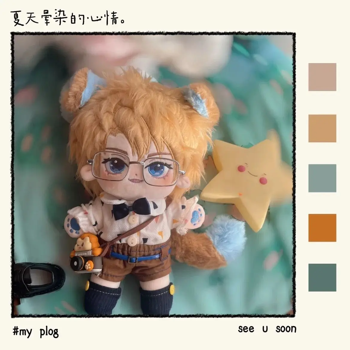 20CM Axis powers Hetaria Alfred F. Jones Doll Body Plush Pillow