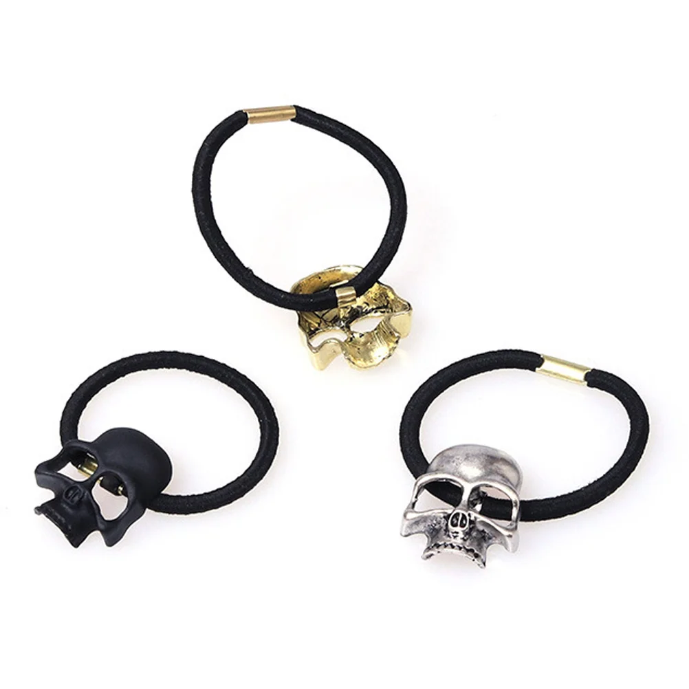 

4 Pcs Hair Band Ponytail Holders Ring Accessories Halloween Women's Ties