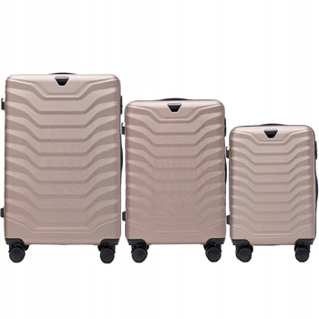 WINGS Set di 3 viaggiatori per il SET di valigie della compagnia aerea 1
