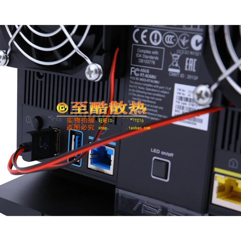 ASUS RT-AC68U AC86U EX6200 Tengda AC15 라우터 냉각 팬 USB 팬 70x70x15mm 5V 0.2A 쿨러