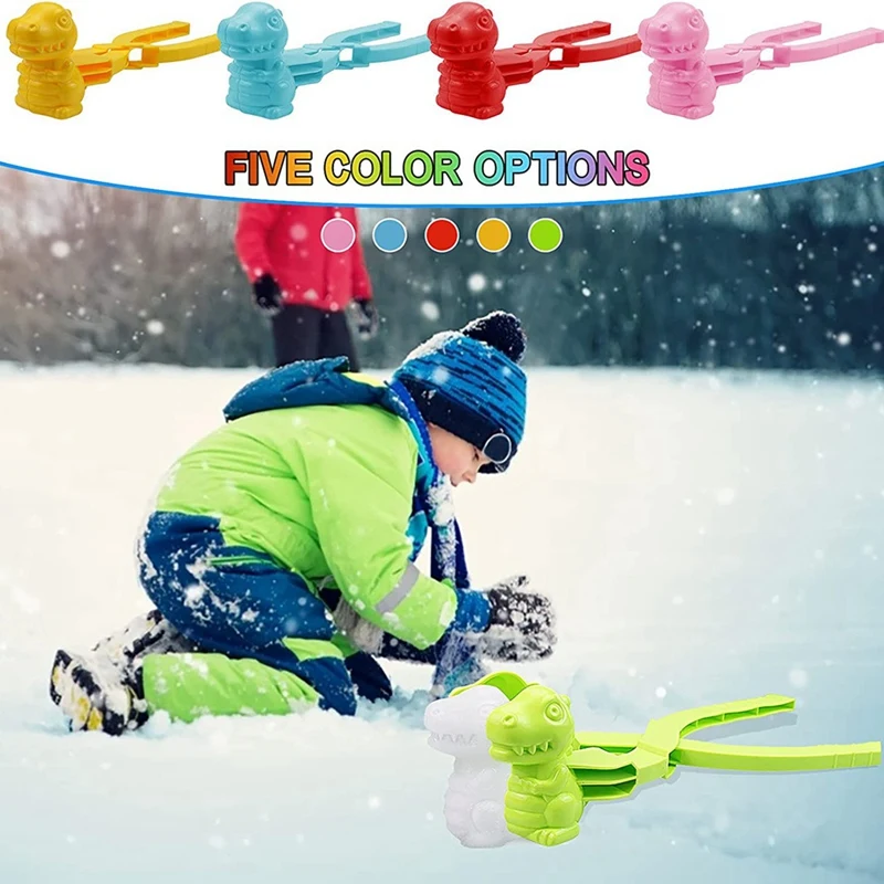Dinossauro ao ar livre clipes jogar brinquedos jogar com neve dinossauro ferramentas de neve brinquedos educativos dinossauro