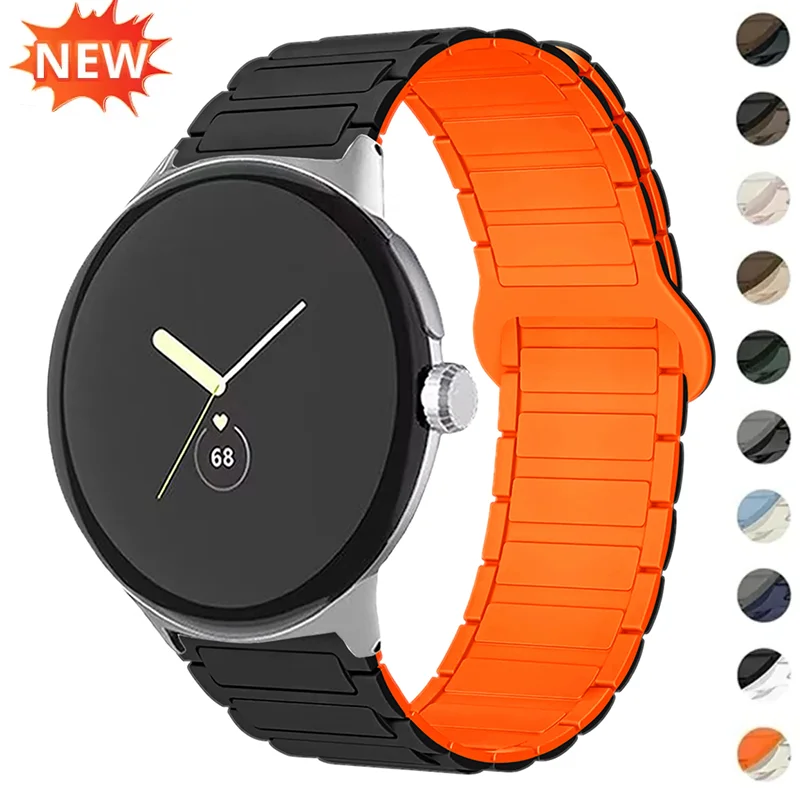 Silicone Magnetic Sport Strap - Elastic Bracelet Band Accessory