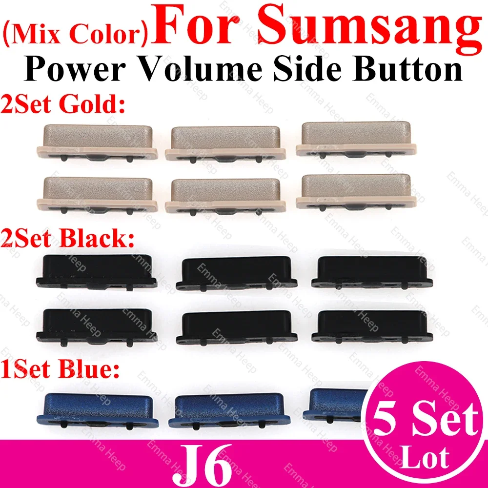 Volume Power Button Replacement for Samsung Devices - Side Power Key On/Off Repair Parts