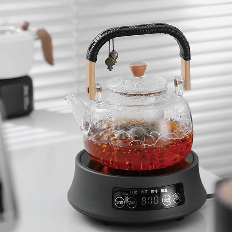 220V 800W Aluminum Alloy Electric Ceramic Tea Stove Home Smart Touch Multi-speed Temperature Control Coffee
