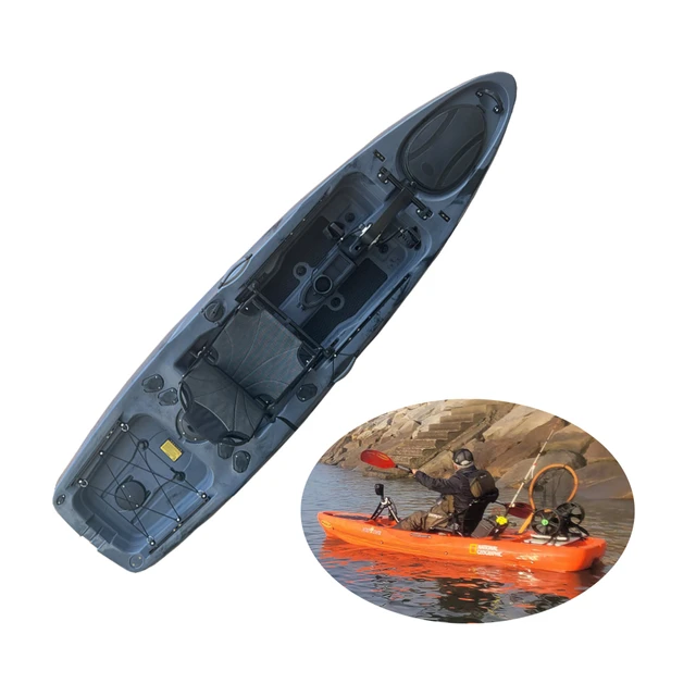 Used Pedal Drive Fishing Kayak You Can Stand On 350 Lb Capacity