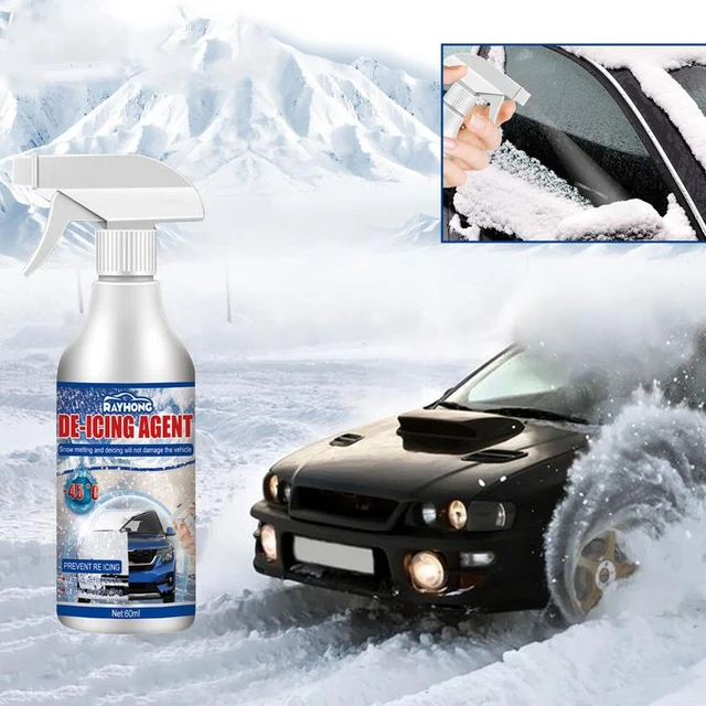 60ml Car Windshield Deicer Spray Winter Rapid Ice-melting Snow-removing  Decing Agent Car Window Snow Melting Defrost Liquid - AliExpress, Deicer  For Car Windshield