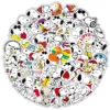 50pcs Dog Snoopy Graffiti Water Cup Luggage Laptop Handbook Waterproof Sticker 1