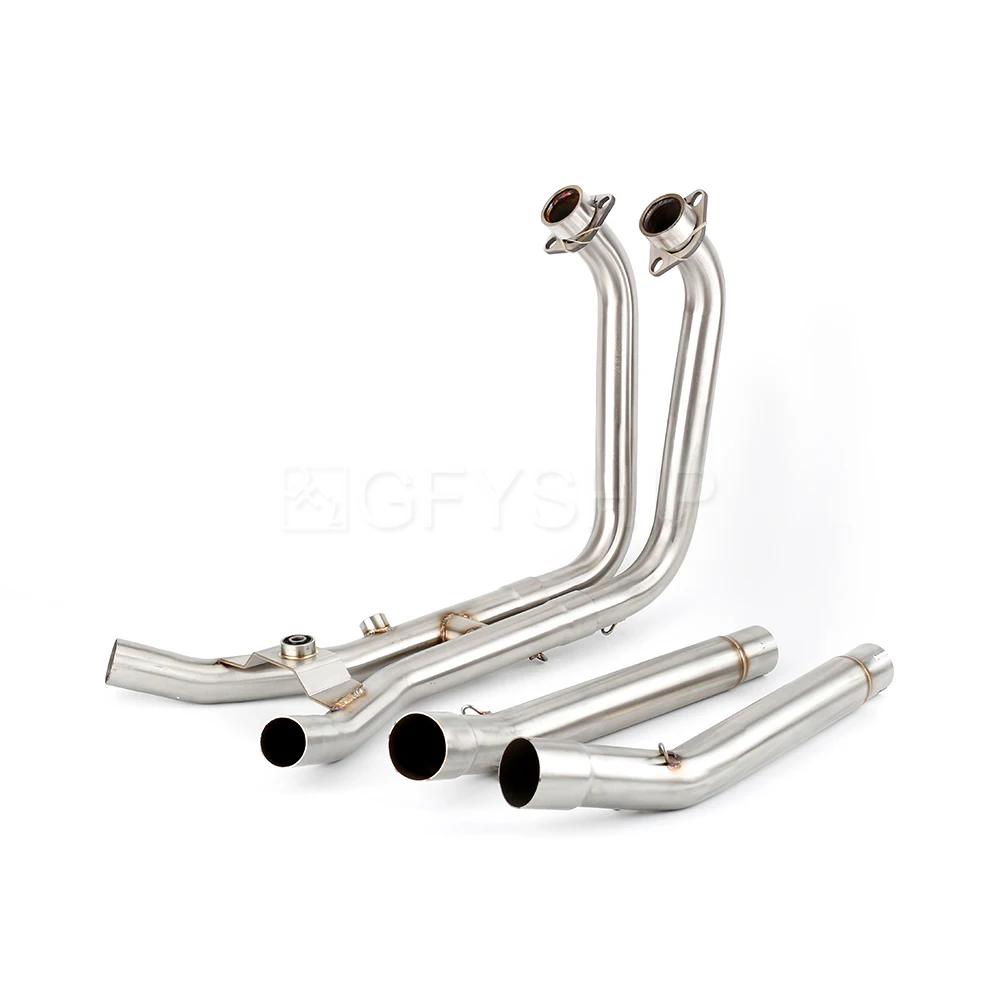 

For Yamaha TDM 900 2002 2003 2004 2005 2006 2007 2008 2009 2010 2011 2012 2013 TDM900 Motorcycle Exhaust Header Link Pipe 51mm