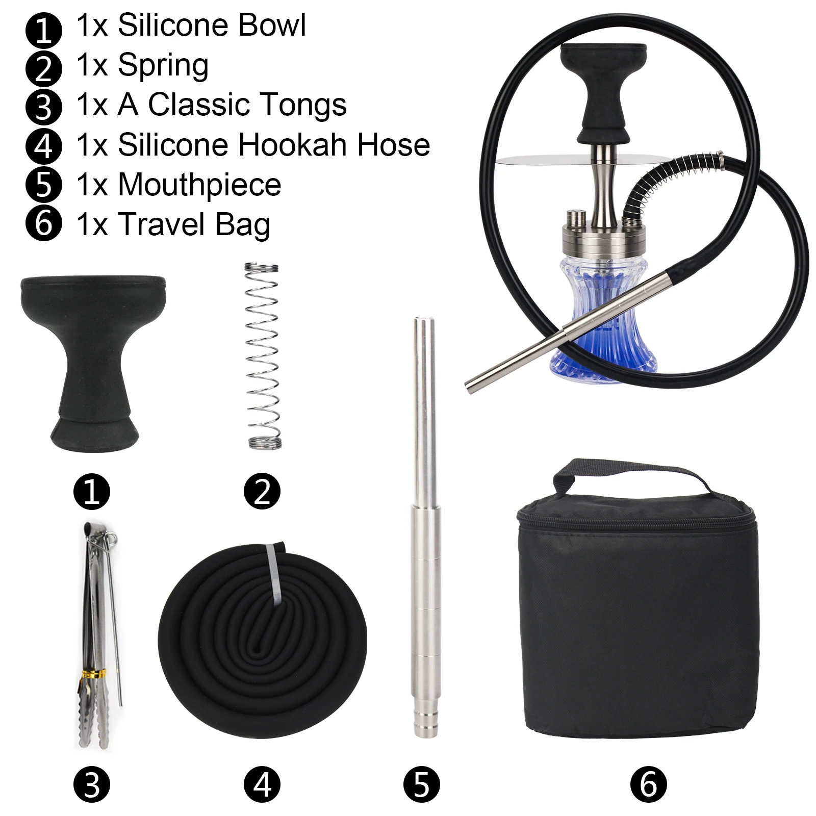 Amotion AMOTION Roam Hookah Full Set | Hookah Vault