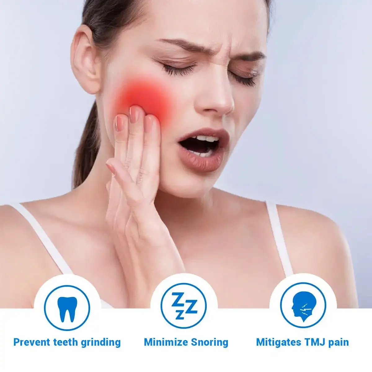 Small Thermoplastic Dental Tray Set for Bruxism Anti-snoring Teeth Whitening Boxing Protection sports mouth guard,dental orthodontic appliance