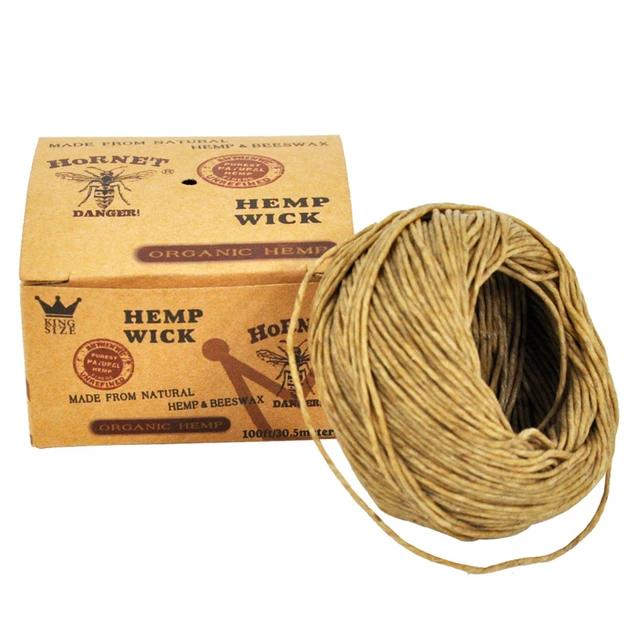 RAW Hemp Wick Ball - 100ft / 30.5 Meters