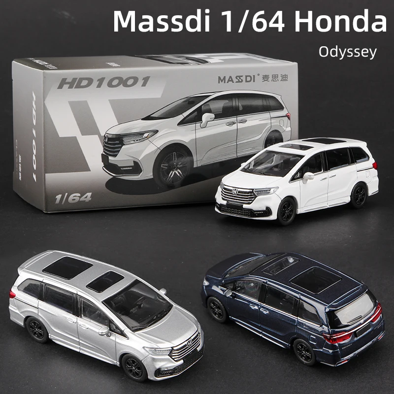 HONDA Odyssey カラーサンプル 非売品 ミニカー 1:64 Massdi Honda Odyssey Car Model Alloy Miniature Diecast Toy