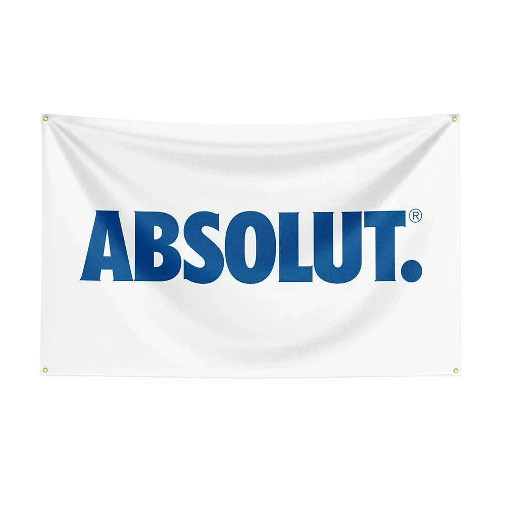 

W Q 90x150cm Absolut Vodkas Flag Polyester Printed Alcohol Banner For Decor - Ft Flags Decor,flag Decoration Banner Flag BannerB