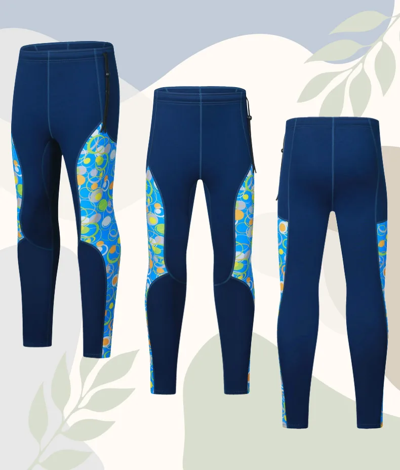 Description Picture 6 of itemDiving Suit 3MM Men Wetsuit Neoprene Underwater Kitesurf Surf Surfing Spearfishing Jacket Pants Clothes Wet Suit