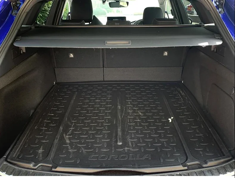 Rear Trunk Cargo Cover For Toyota Corolla Touring Sports-Privacy Screen Security Shield Shade Stretchable Parts