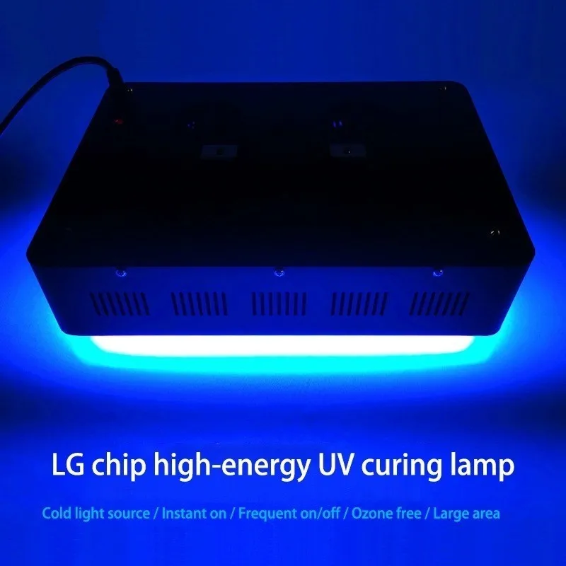 3000W UV 경화 램프 365nm 395nm 405nm PCB 그린 오일 3D 프린팅 OCA 레진 경화 3D 프린팅 실크 스크린 인쇄 UV 라이트