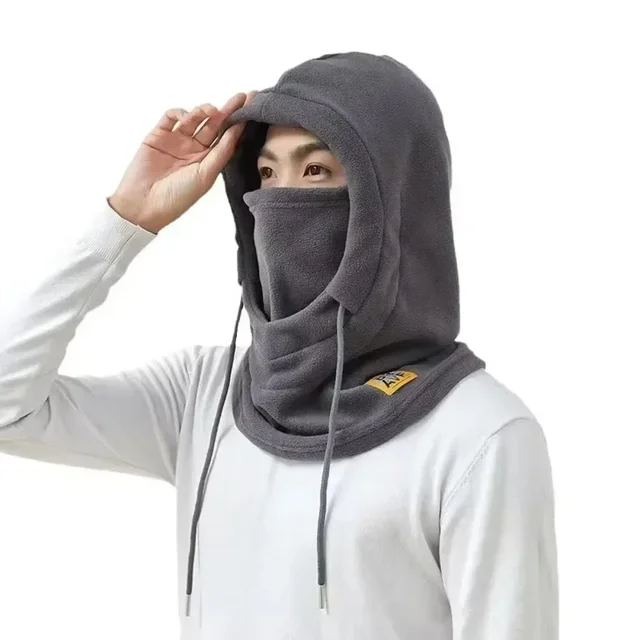 2025 3-in-1 Balaclava Winter Fleece Warm Hat with Mask Neck Warmer Windproof Cap for Men Women Cycling Cold Weather Protection