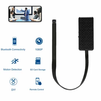 Modulo Telecamera WiFi HD Fai-da-te per Casa e Ufficio, Telecamera di Sicurezza con Allarme e Visualizzazione Remota, Mini Telecamera con Rilevamento di Movimento, App