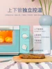 Pink/Green Automatic Household Baking Bread Cake Electric Oven Thaw Quartz Heating Independent temperature control 7L 1000w 220V 4
