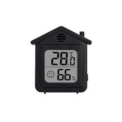 Compact LCD Digital Thermometer & Hygrometer for Home Climate Monitoring (Type 5)