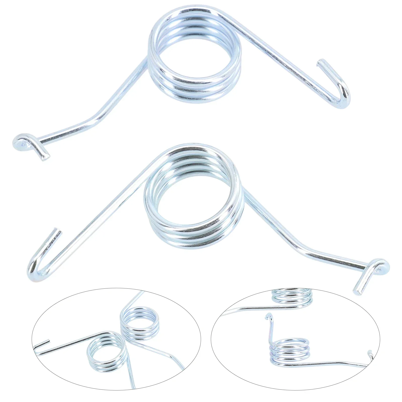 Rear Caliper Return Springs Set WHC01212N 1 Pair 2230121 2PCS 7H0615295A For Golf-1998 To 2006 Metal Durable