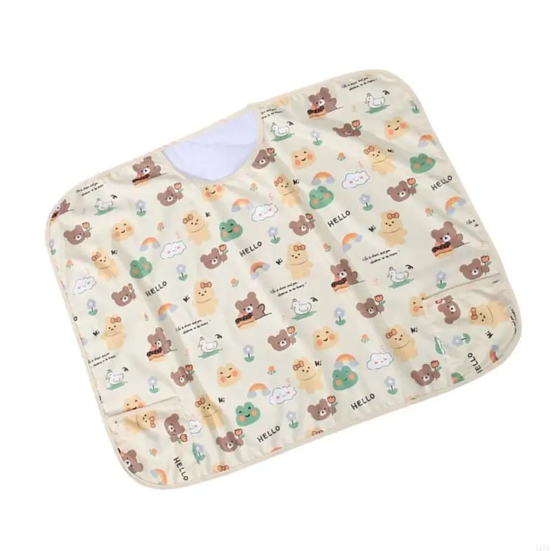 Baby Feeding Blanket Baby Nursing Cover with Cartoon Pattern Soft Privacy Nursing Cover Breathable Breastfeeding 425F