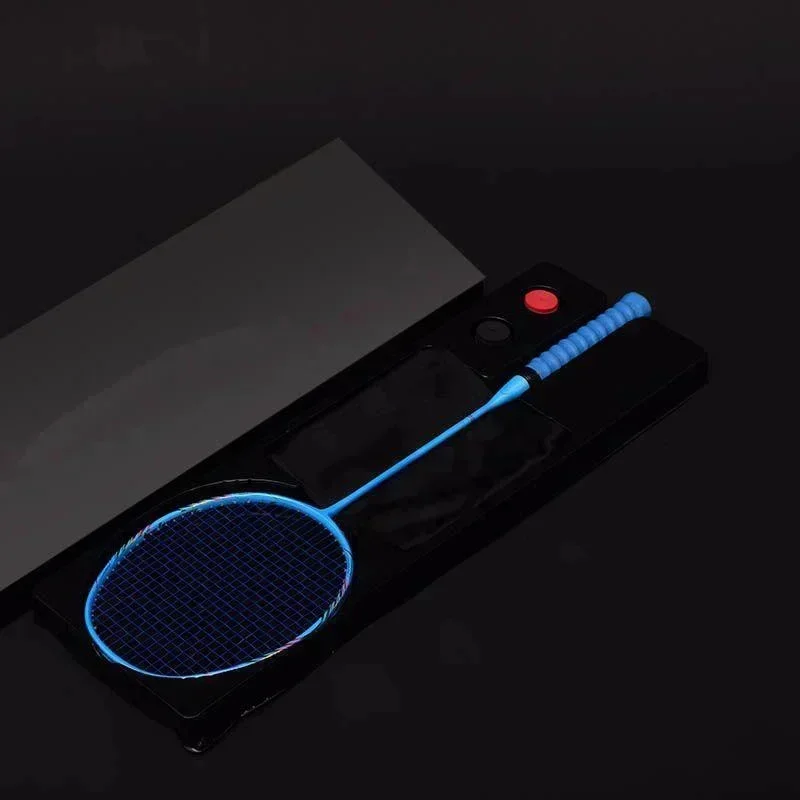 Gift Box 8U Badminton Racquet Full Carbon One Piece Handle Ultra Light Attack Racquet Single Multi Color Option