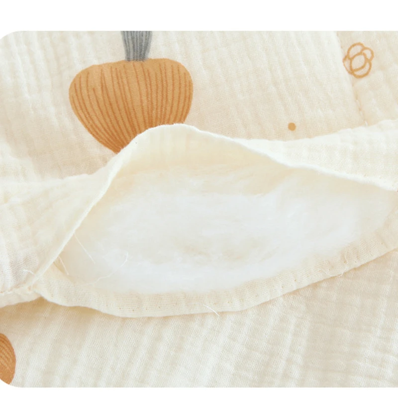 Winter Quilt for Baby Crib Soft Infant Bedding Muslin Baby Comforter Thick Blanket Kindergarten Children's Bed Quilts 110X130cm