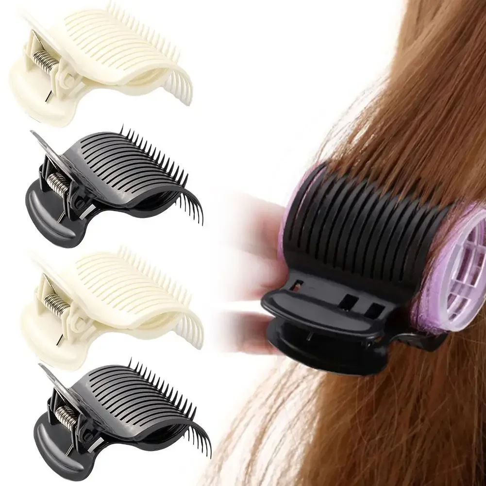 Hot Roller Hair Clips Hair Dye Perm Insulation Clips Curler Claw Clamps For Women Salon Hairdressing Tools 2/12Pcs