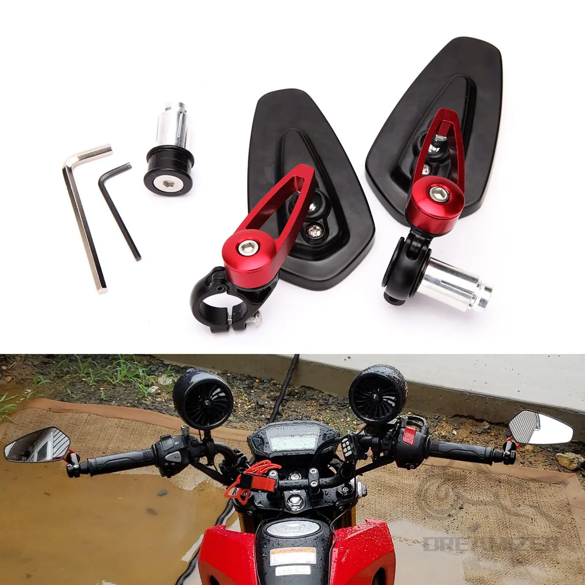  7/8 22mm ڵ     ̷  ̷ ߸ MT07 FZ07 MT-07 FZ-07