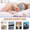 USB Eye Mask Heat Compress Blindfold Sleeping Steaming Heated Masks for Dry Eyes Nose Warming Streamer Rechargeable 3