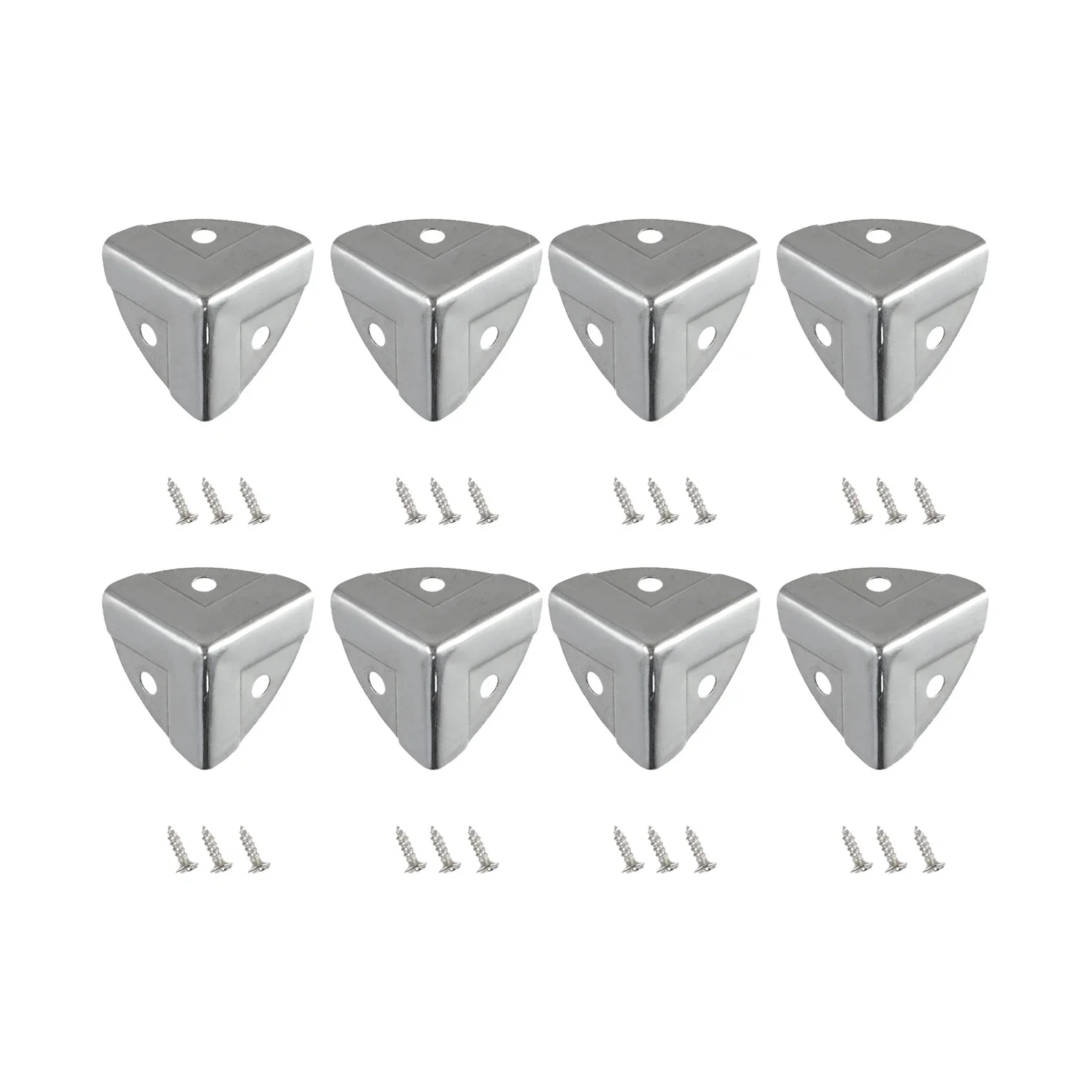 Corner Guard Corner Protect Iron Cosmetic Cases Suitcases Wooden Suitcases Furniture Decoration 4/8/12PCS