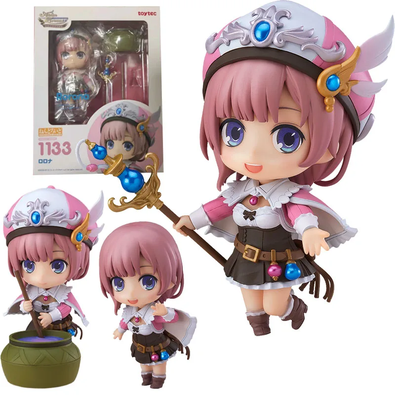 

In Stock Original Toytec GOOD SMILE Rorona GSC 1133 NENDOROID Atelier Rorona: Alchemist of Arland Rorona Anime Figure Model