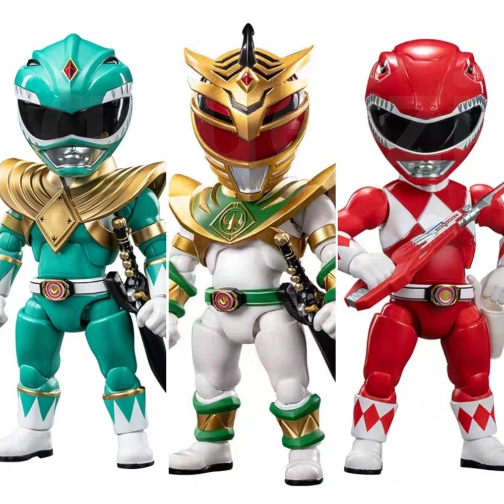 

Hasbro Innovation Point Action Q Series Power Rangers Mighty Morphin Red Ranger/green/lord Drakkon Figure Tommy