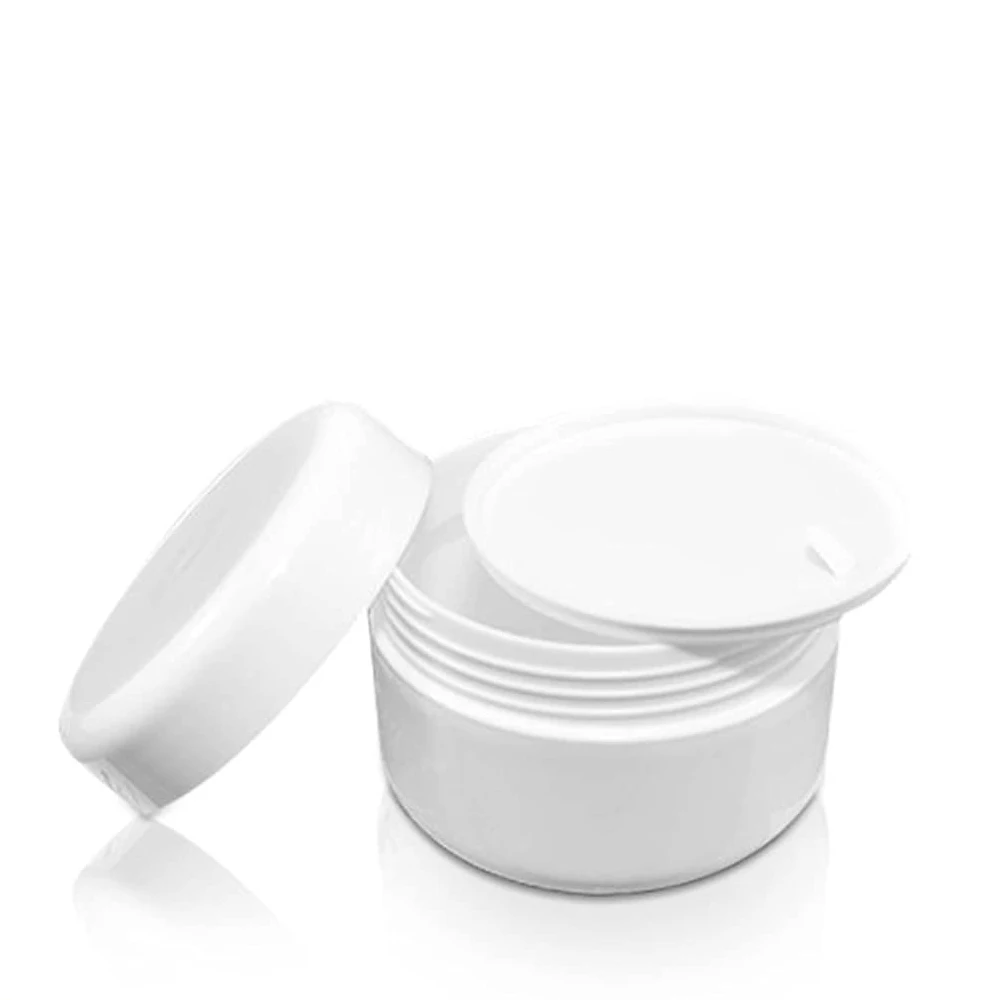 라이너가 있는 화장품 항아리 10g 20g 30g 50g 100g 샘플 병 크림 용기 로션 냄비 BPA 무료, 메이크업 여행용 병