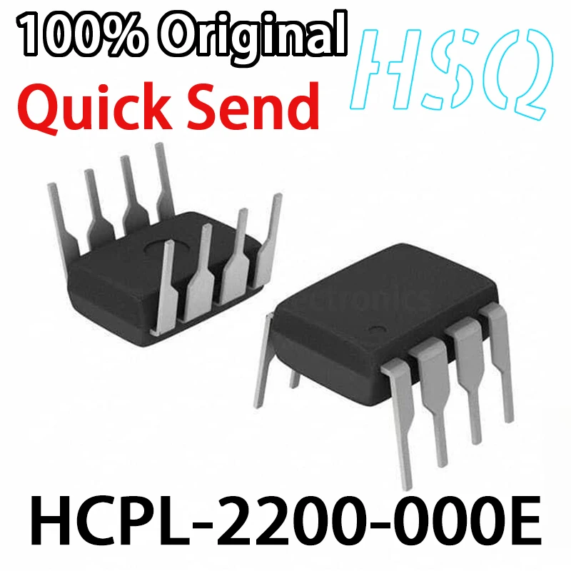 

1PCS New Original HCPL-2200-000E HCPL-2200 A2200 DIP8 Inline Optocoupler