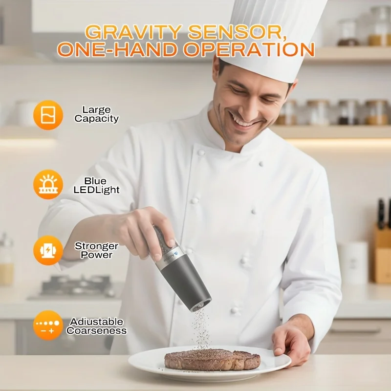 Electric Salt Pepper Grinders 3