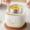 220V Electric Egg Boiler Household 2 Layers Food Steaming Cooking Machine Multi Cooker Steamer for Breakfast 1