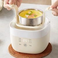 220V Electric Egg Boiler Household 2 Layers Food Steaming Cooking Machine Multi Cooker Steamer for Breakfast 1