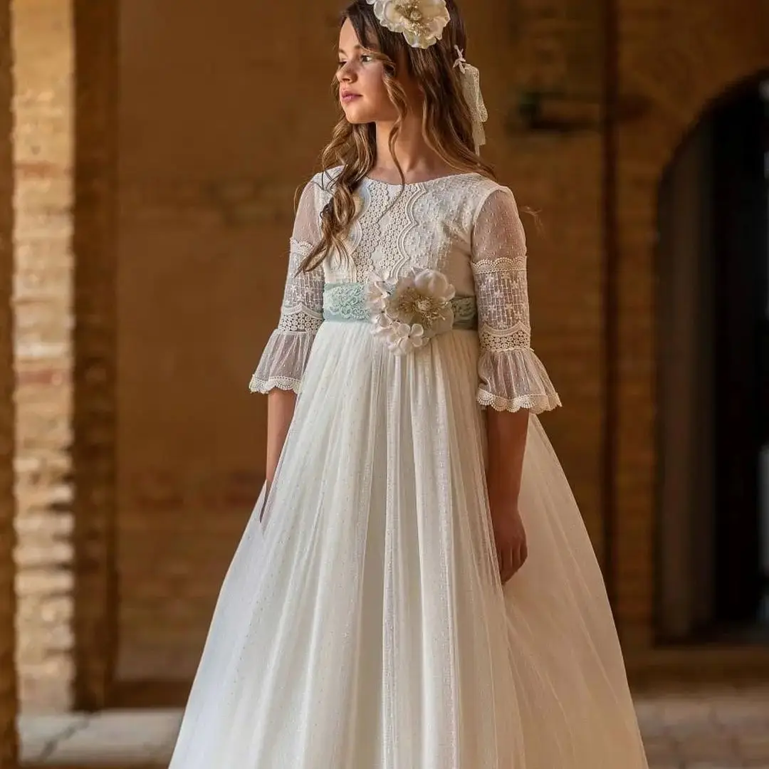 FATAPAESE, vestido personalizado de flores para niña y niño