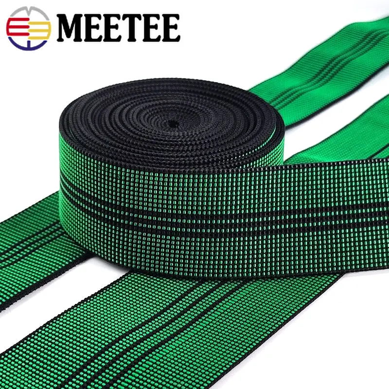 5/10/20Meters 20mm Colorful Elastic Band for Sewing Clothes Underwear  Luggage Belt Binding Garment Rubber Ribbon DIY Accessories