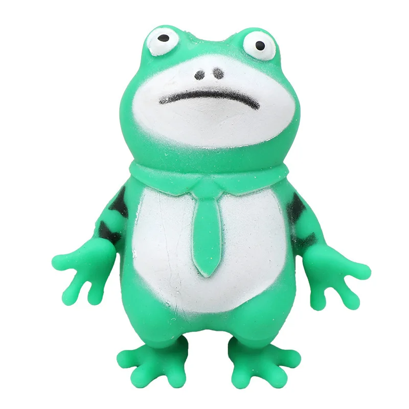 

Kids Toys Anti Stress Squishy Stretch Deformation Frog Squeeze Stress Relief Toys Adult Squeeze Frog Fidget Toys Fun