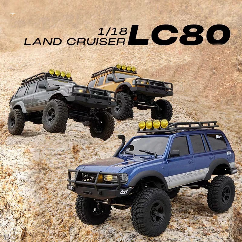 대형 1/12 RC 자동차 크롤러 LC-80 어린이용 1:12 오프로드 자동차 트럭 모델 무선 조종 자동차 장난감 등반 선물