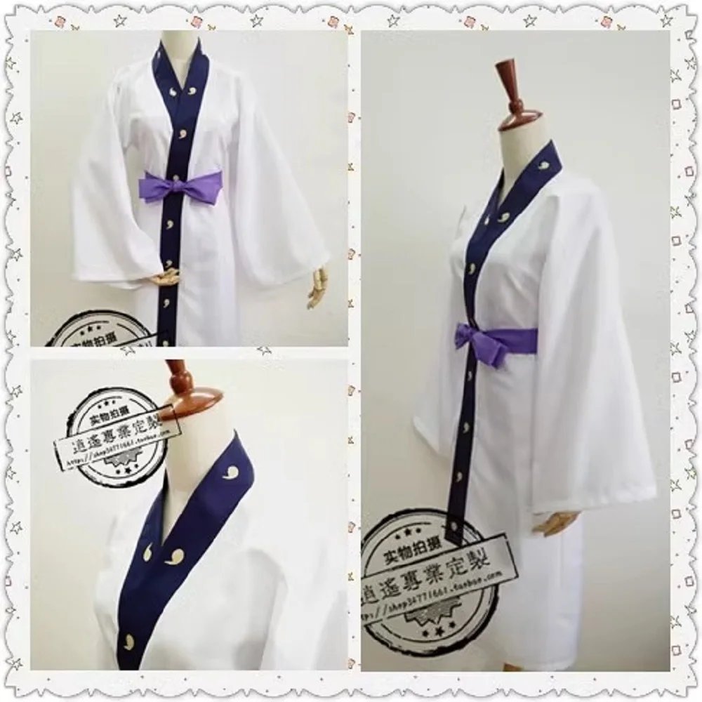 

Child Orochimaru Cosplay Costume White Anime Custom Made Uniform