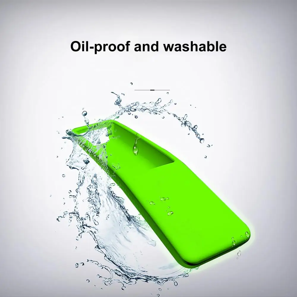Silicone Dustproof Smart TV Remote Control Cover Protective Case for 4K