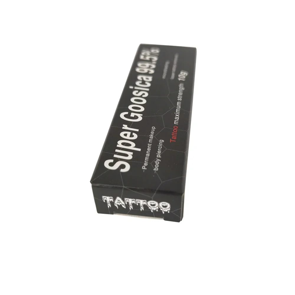 Newest High-Quality 99.5% Super Gooscia Tattoo Cream Before Permanent Makeup Microblading Piercing Eyebrow Lips 10g