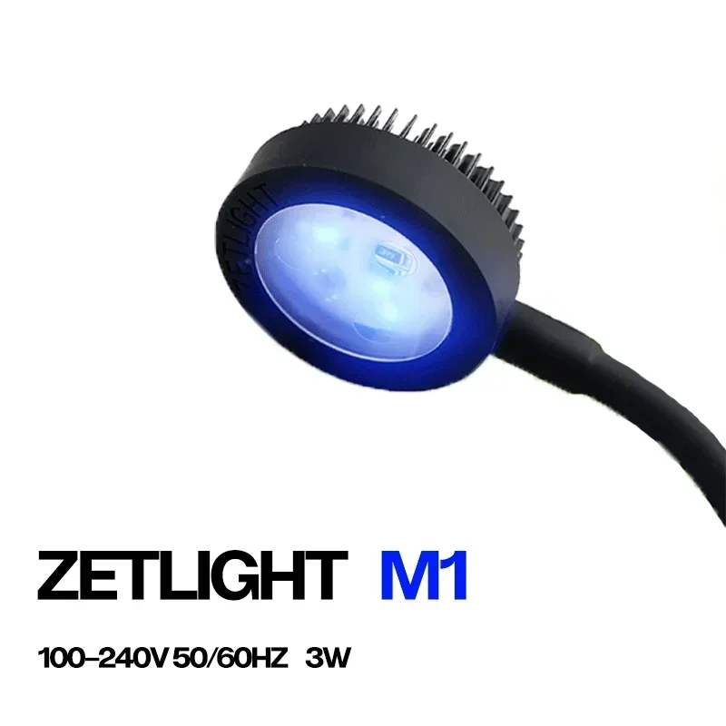 

Zetlight светодиодный lamp M1 светодиодный полный спектр Nano маленький аквариум для рыб в соленой воде, морской коралловый риф